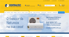Desktop Screenshot of centraltec.com.br